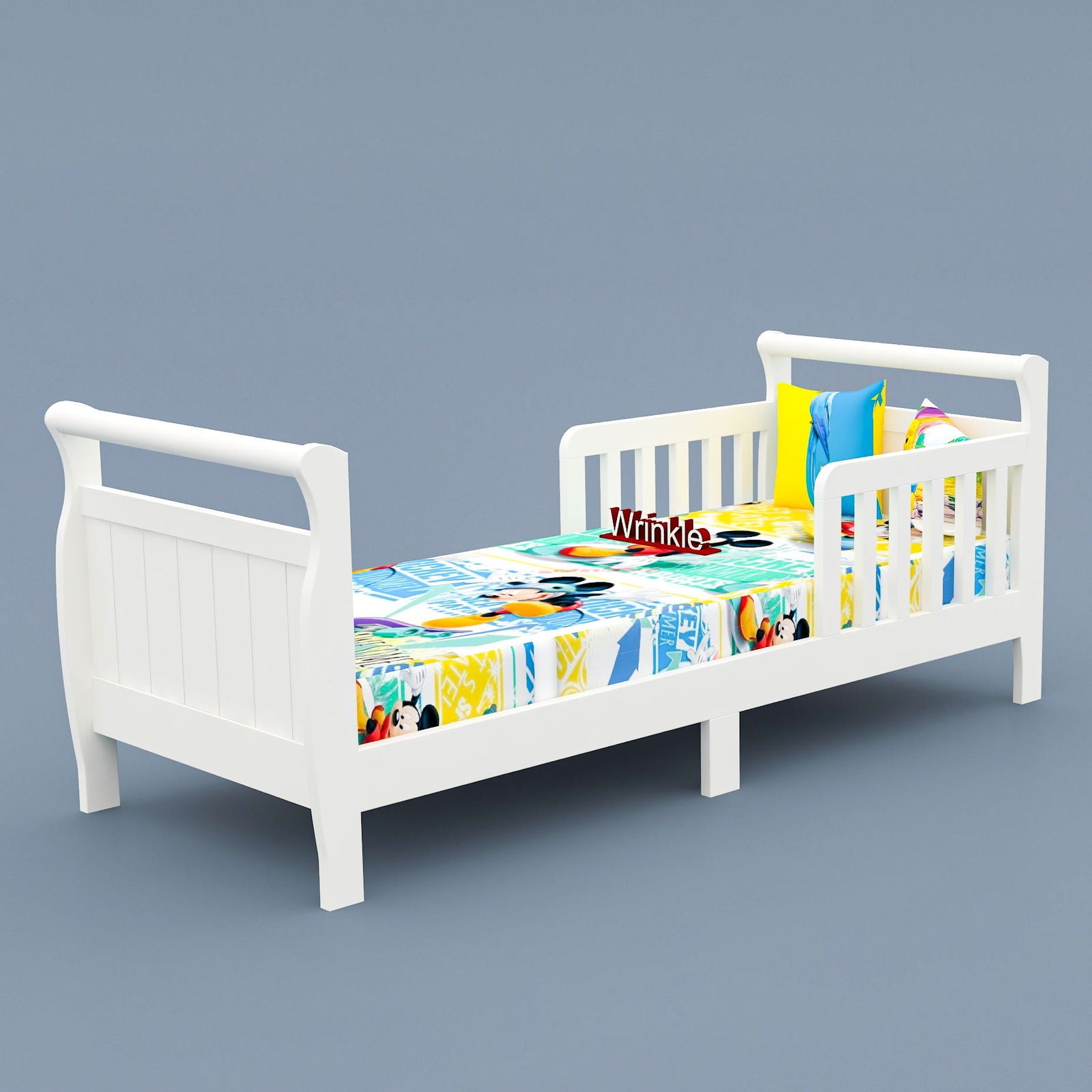 Classic Look Wooden Bed For Kids Room - Furnishiaa -  -